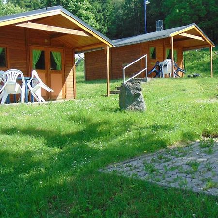 Blockhuette Am Kegelsberg Hotell Gelenau Eksteriør bilde