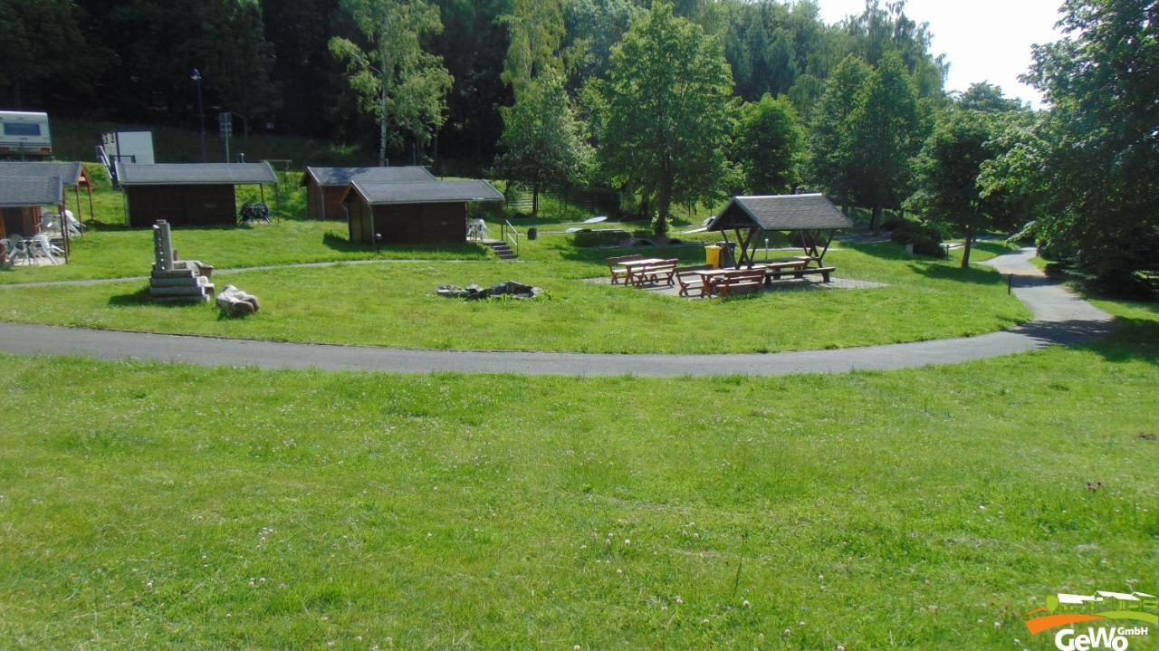 Blockhuette Am Kegelsberg Hotell Gelenau Eksteriør bilde
